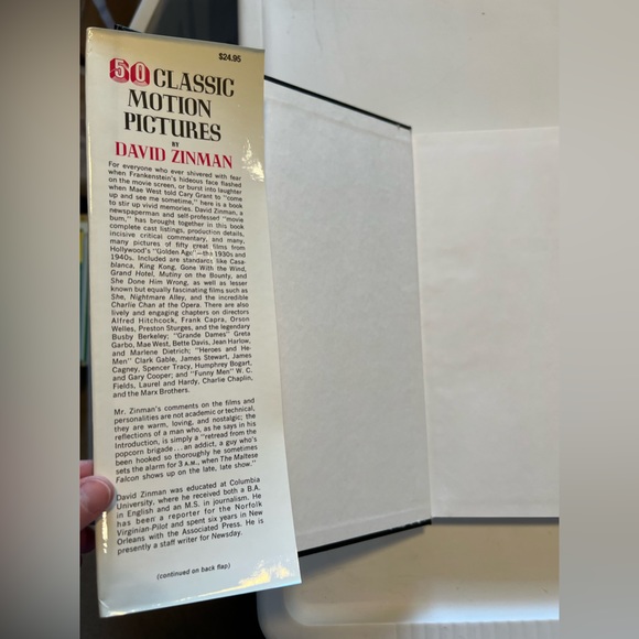 50 Classic Motion Pictures. By David Zinman. Hardcover 1983. - Picture 4 of 7